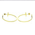 Earrings Hoop 18K Yellow Gold