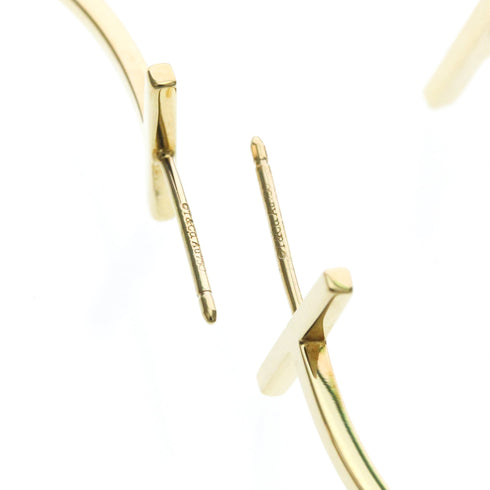 Earrings Hoop 18K Yellow Gold