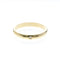 Band Ring 18K Yellow Gold with Diamond