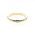 Band Ring 18K Yellow Gold with Diamond