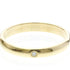 Band Ring 18K Yellow Gold with Diamond