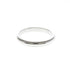 Milgrain Ring Sterling Silver and Platinum