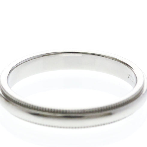 Milgrain Ring Sterling Silver and Platinum