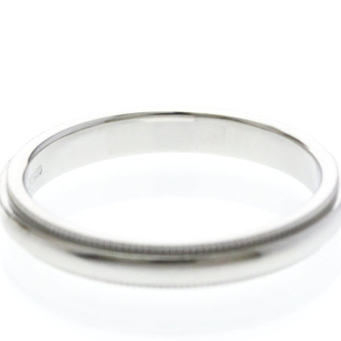 Milgrain Ring Sterling Silver and Platinum
