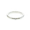 Band Ring Platinum with Diamond
