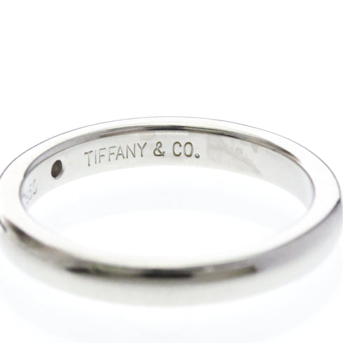 Band Ring Platinum with Diamond