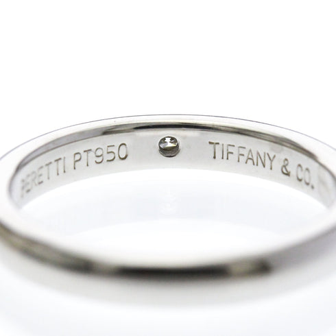 Band Ring Platinum with Diamond