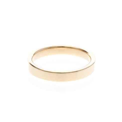 Flat Band Ring 18K Rose Gold