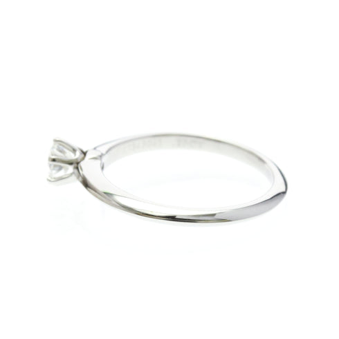 Solitaire Ring Platinum with Diamond