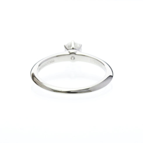 Solitaire Ring Platinum with Diamond