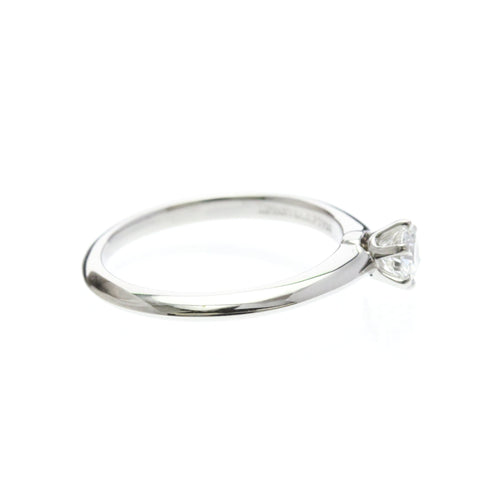 Solitaire Ring Platinum with Diamond