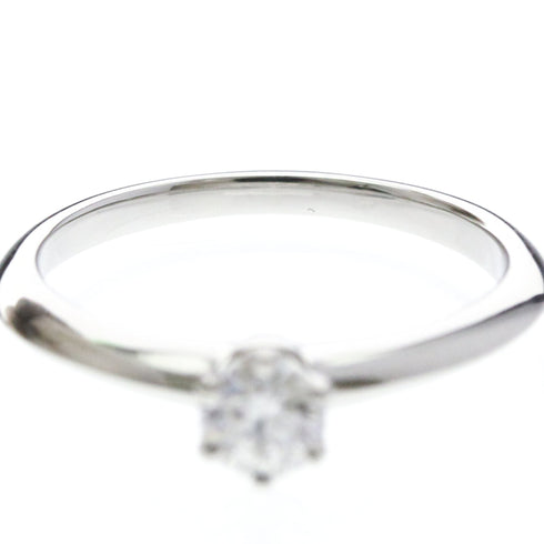 Solitaire Ring Platinum with Diamond