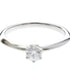Solitaire Ring Platinum with Diamond