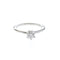 Solitaire Ring Platinum with Diamond