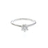 Solitaire Ring Platinum with Diamond