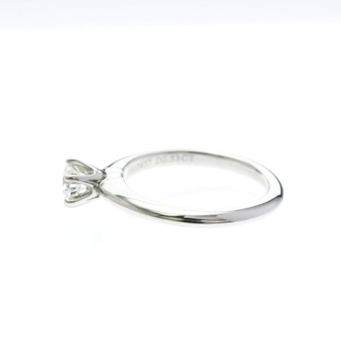 Solitaire Ring Platinum with Diamond