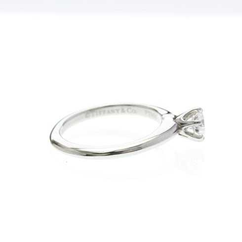 Solitaire Ring Platinum with Diamond