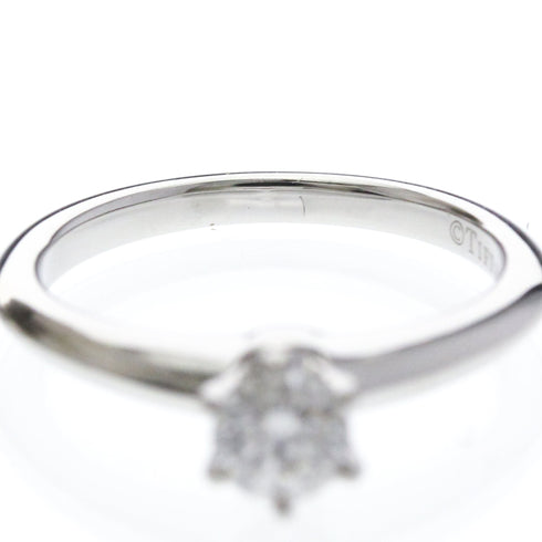 Solitaire Ring Platinum with Diamond