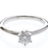 Solitaire Ring Platinum with Diamond