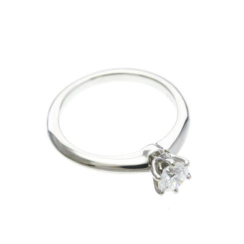 Solitaire Ring Platinum with Diamond