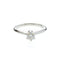 Solitaire Ring Platinum with Diamond
