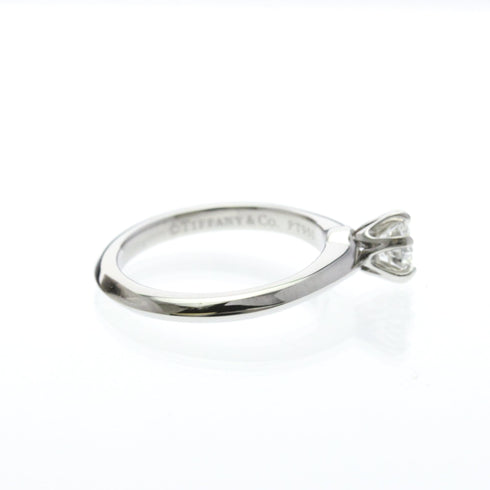 Solitaire Ring Platinum with Diamond