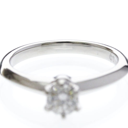 Solitaire Ring Platinum with Diamond