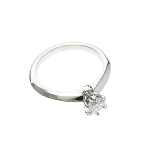 Solitaire Ring Platinum with Diamond
