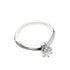 Solitaire Ring Platinum with Diamond