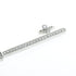 Keys Pendant Necklace 18K Rose Gold and 18K White Gold with Diamond