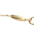 Open Heart Pendant Necklace 18K Rose Gold 6.4mm