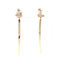 T Wire Earrings 18K Rose Gold 18K Rose Gold
