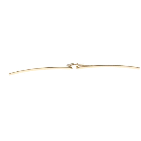 T Wire Earrings 18K Rose Gold 18K Rose Gold
