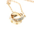 Pendant Necklace 18K Rose Gold with Diamond