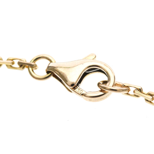 Pendant Necklace 18K Rose Gold with Diamond