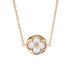 Monogram Nacre Bracelet 18K Rose Gold with Mother of Pearl
