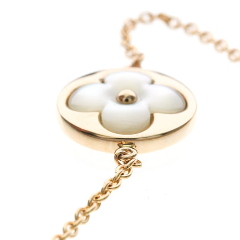 Monogram Nacre Bracelet 18K Rose Gold with Mother of Pearl