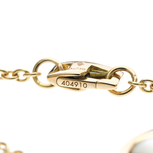 Monogram Nacre Bracelet 18K Rose Gold with Mother of Pearl