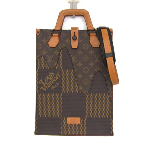 Nigo Tote Limited Edition Giant Damier and Monogram Canvas Mini