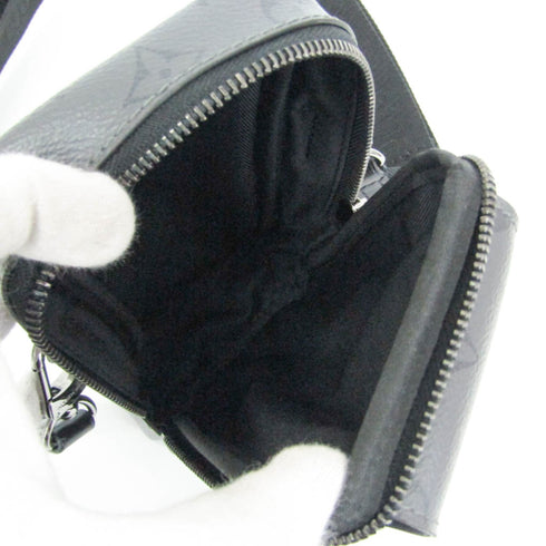 Double Phone Pouch NM Reverse Monogram Eclipse Canvas