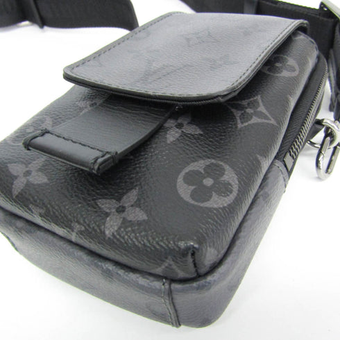 Double Phone Pouch NM Reverse Monogram Eclipse Canvas