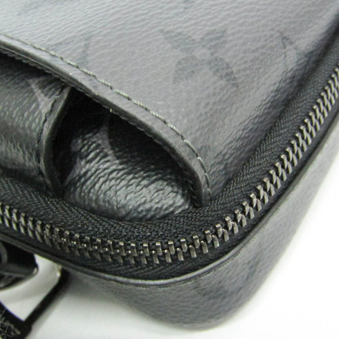 Double Phone Pouch NM Reverse Monogram Eclipse Canvas