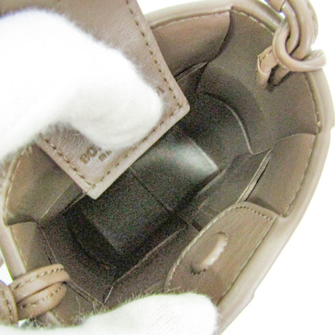 Cassette Crossbody Bag Maxi Intrecciato Leather