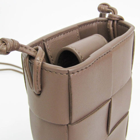 Cassette Crossbody Bag Maxi Intrecciato Leather