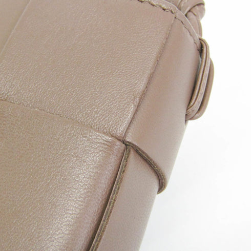 Cassette Crossbody Bag Maxi Intrecciato Leather