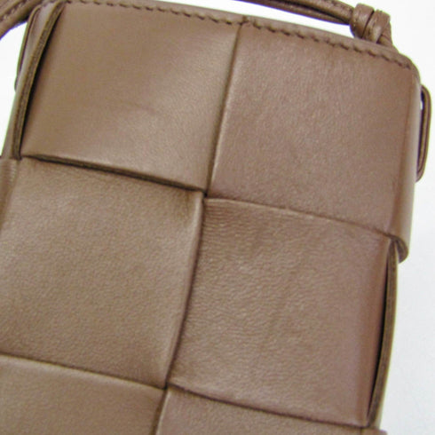 Cassette Crossbody Bag Maxi Intrecciato Leather
