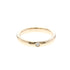 Band Ring 18K Rose Gold With Diamond
