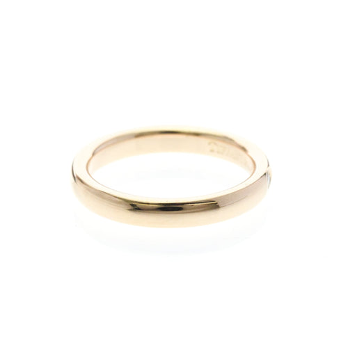 Band Ring 18K Rose Gold With Diamond