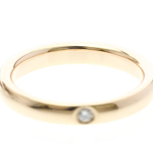 Band Ring 18K Rose Gold With Diamond