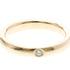 Band Ring 18K Rose Gold With Diamond